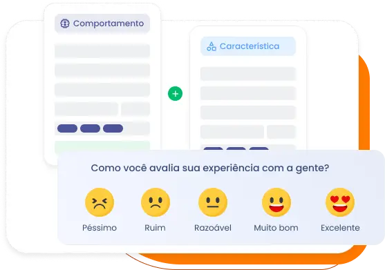 Ilustração das integrações de CX + Segmentos