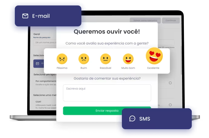 Notebook mostrando na tela a ferramenta de Cx da Dito, o Dito CX.